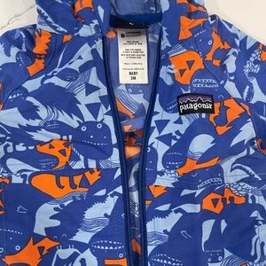 Patagonia Kids Jacket - Blue and Orange